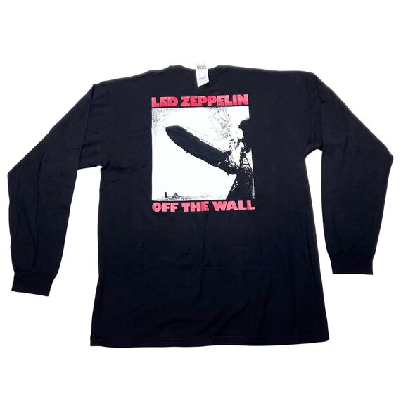 Vans X Led Zeppelin Long Sleeve T-Shirt Men XL 50th Anniversary New Deadstock - Picture 1 of 4